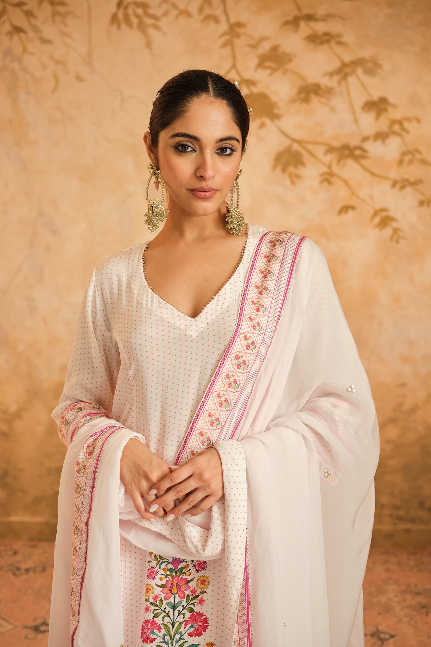 Raag placement Pink kurta set