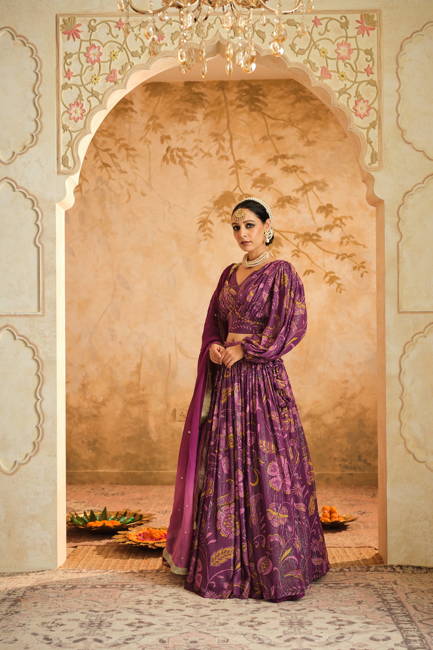 Doree Green Lehenga Set