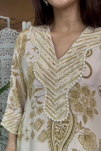 Keri Monotone Kurta set