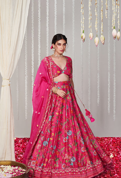 Bagicha Lehenga Set