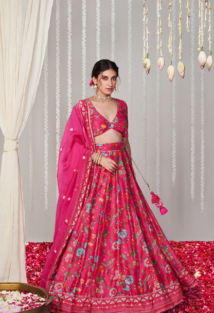 Bagicha Lehenga Set