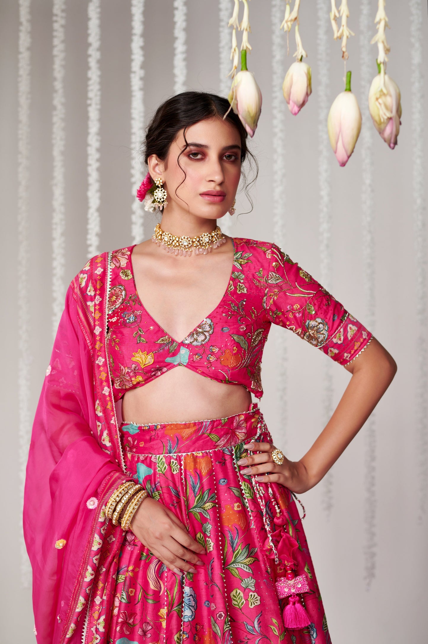 Bagicha Lehenga Set
