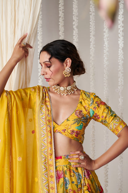 Bagicha Lehenga Set