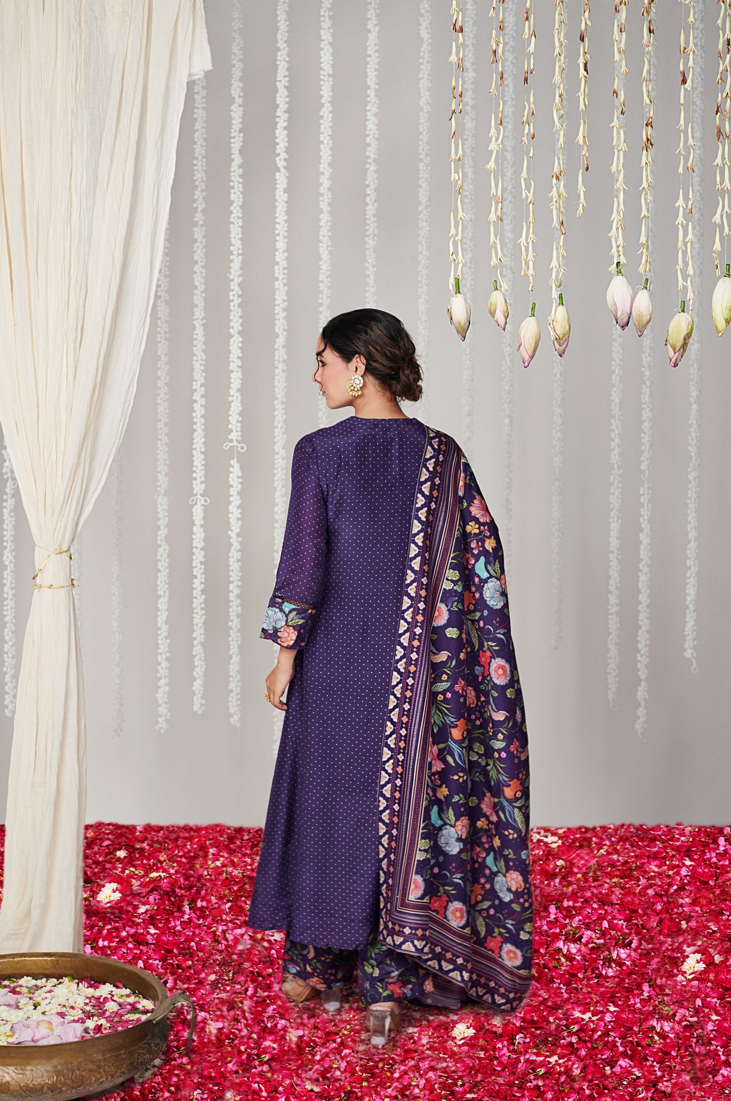Bagicha Polka Kurta Set
