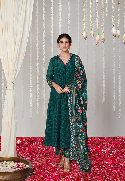 Bagicha Polka Kurta Set