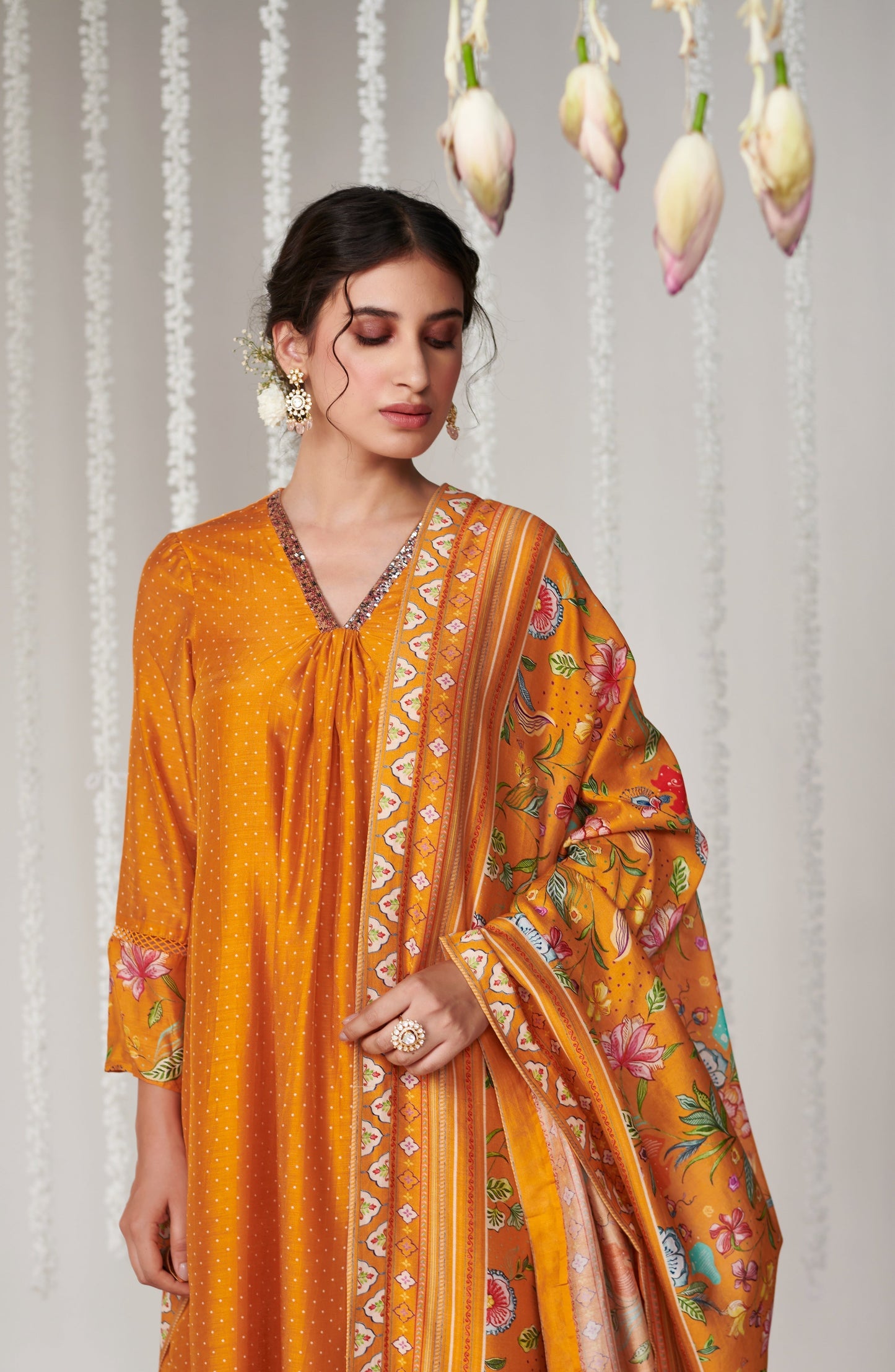 Bagicha Polka Kurta Set