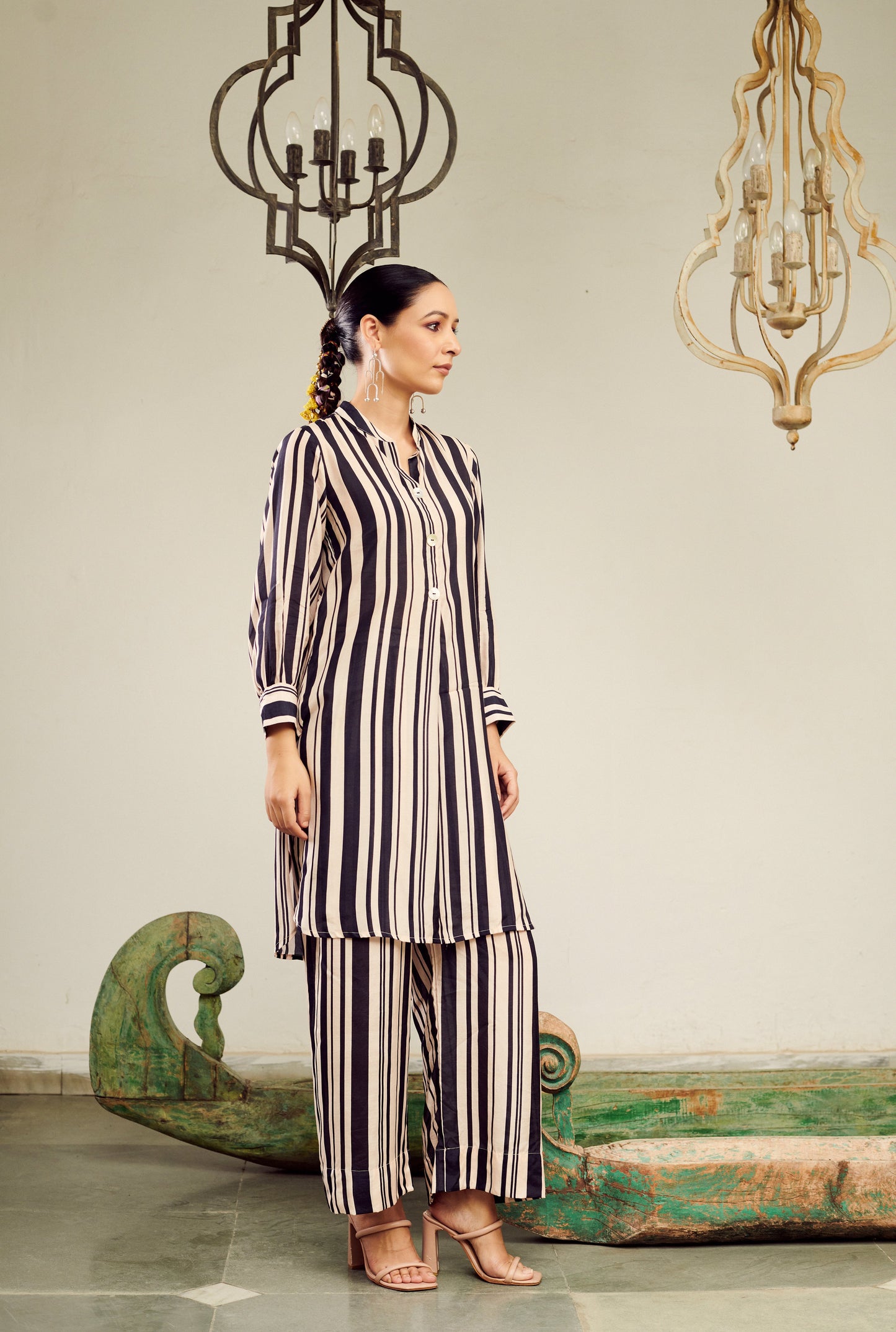 Nargis Stripe Co-Ord Set