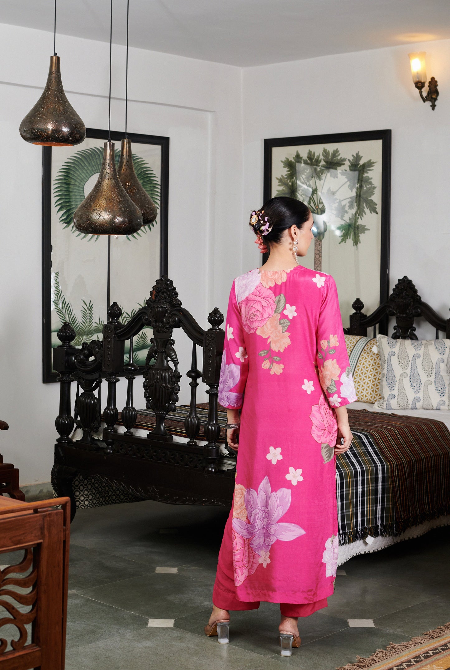 Nargis Floral Kurta Set