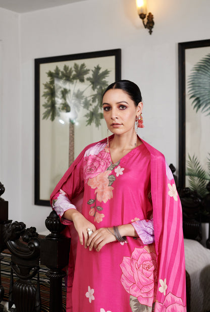 Nargis Floral Kurta Set