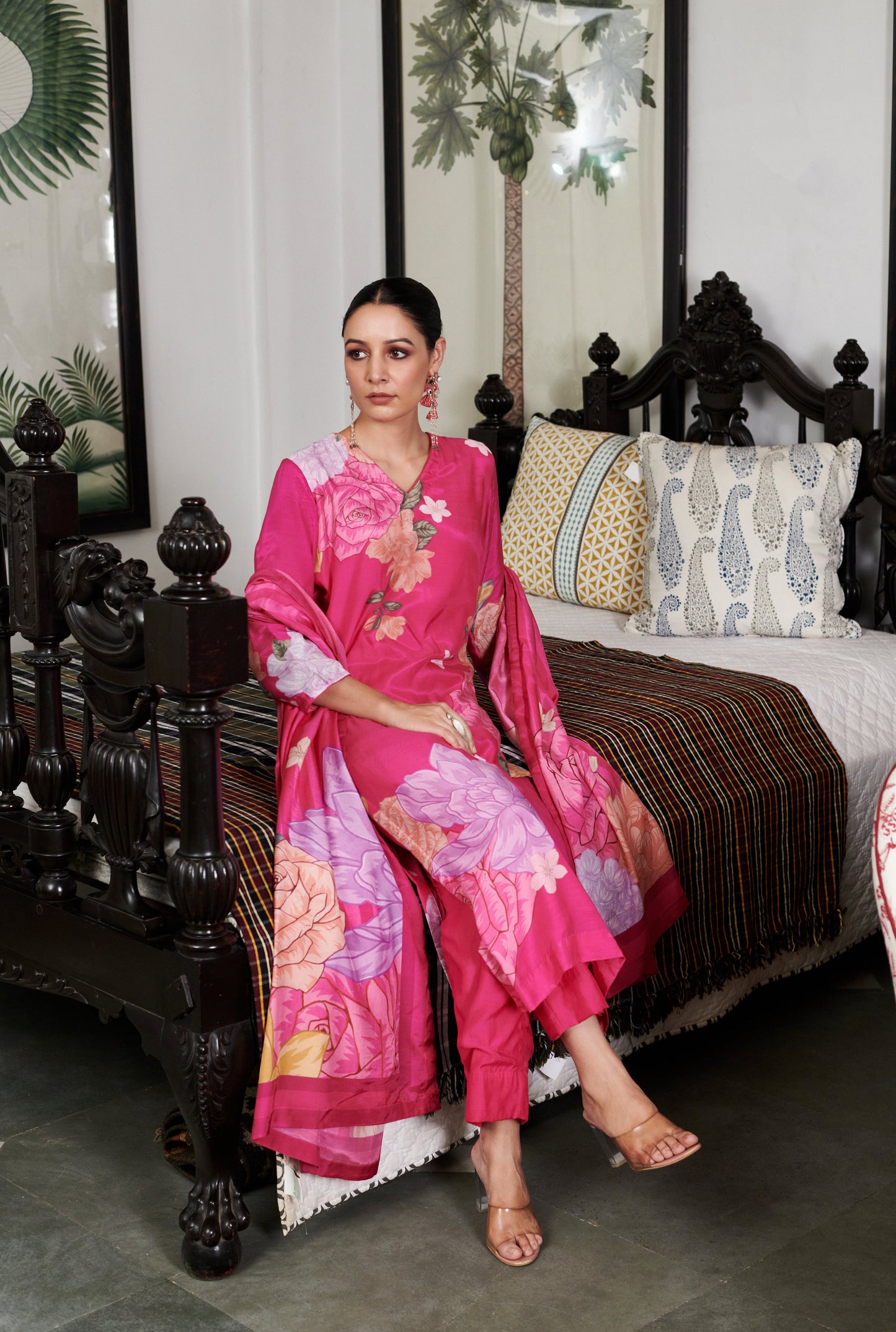 Nargis Floral Kurta Set