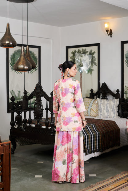 Nargis Floral Sharara Set