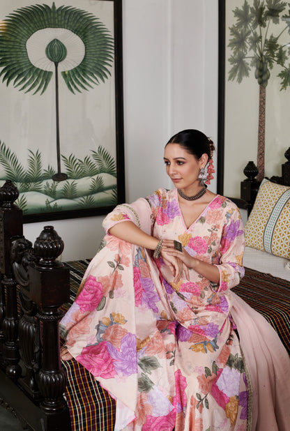 Nargis Floral Sharara Set