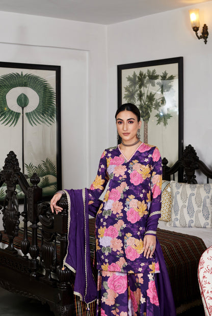 Nargis Floral Sharara Set