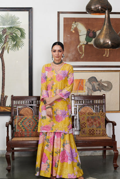 Nargis Floral Sharara Set