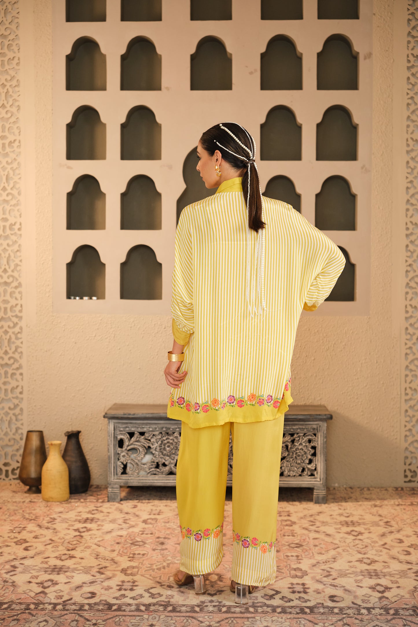Raag  Striped Co - Ord set