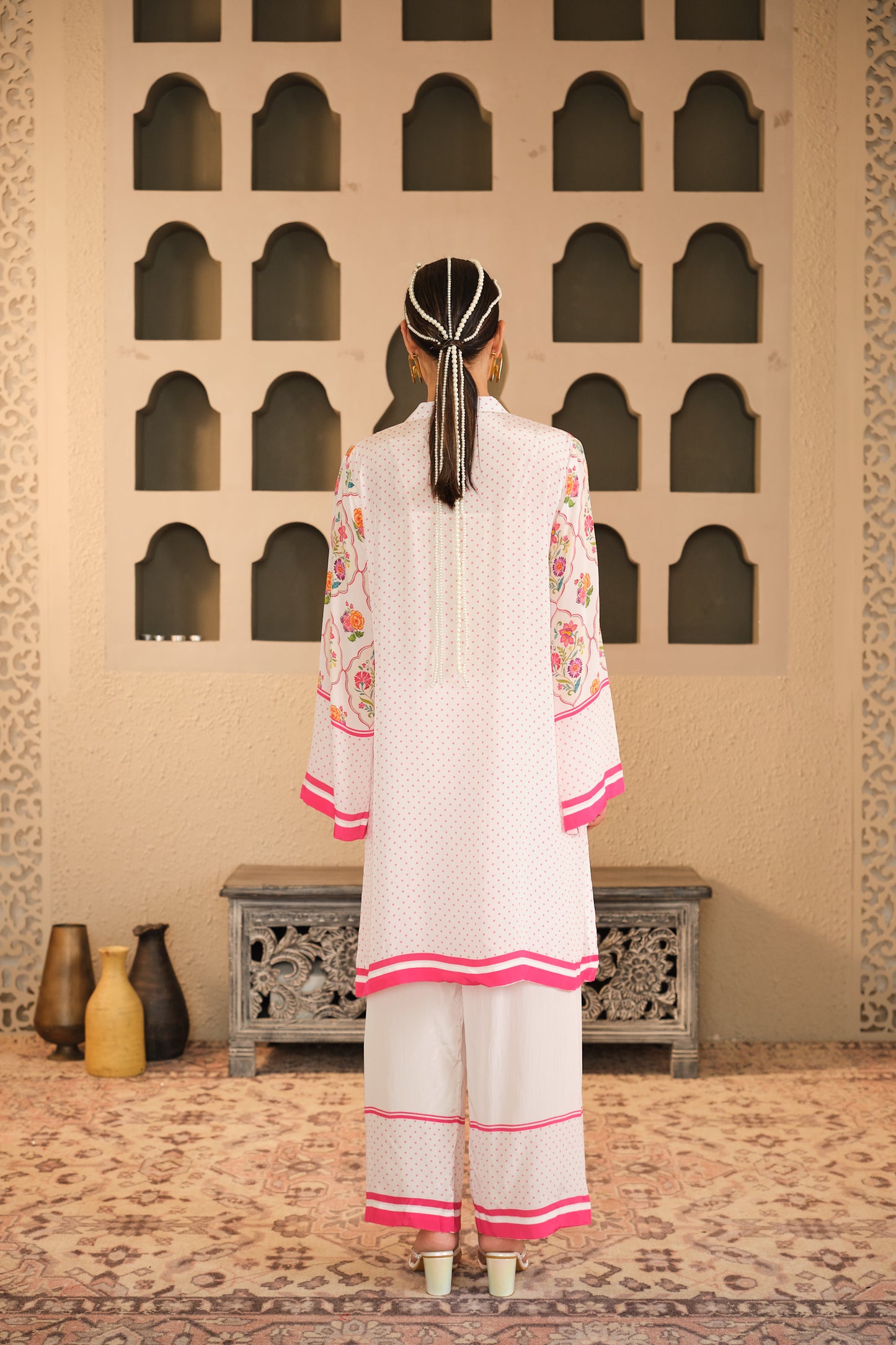 Raag Mughal Jali Co - ord Set
