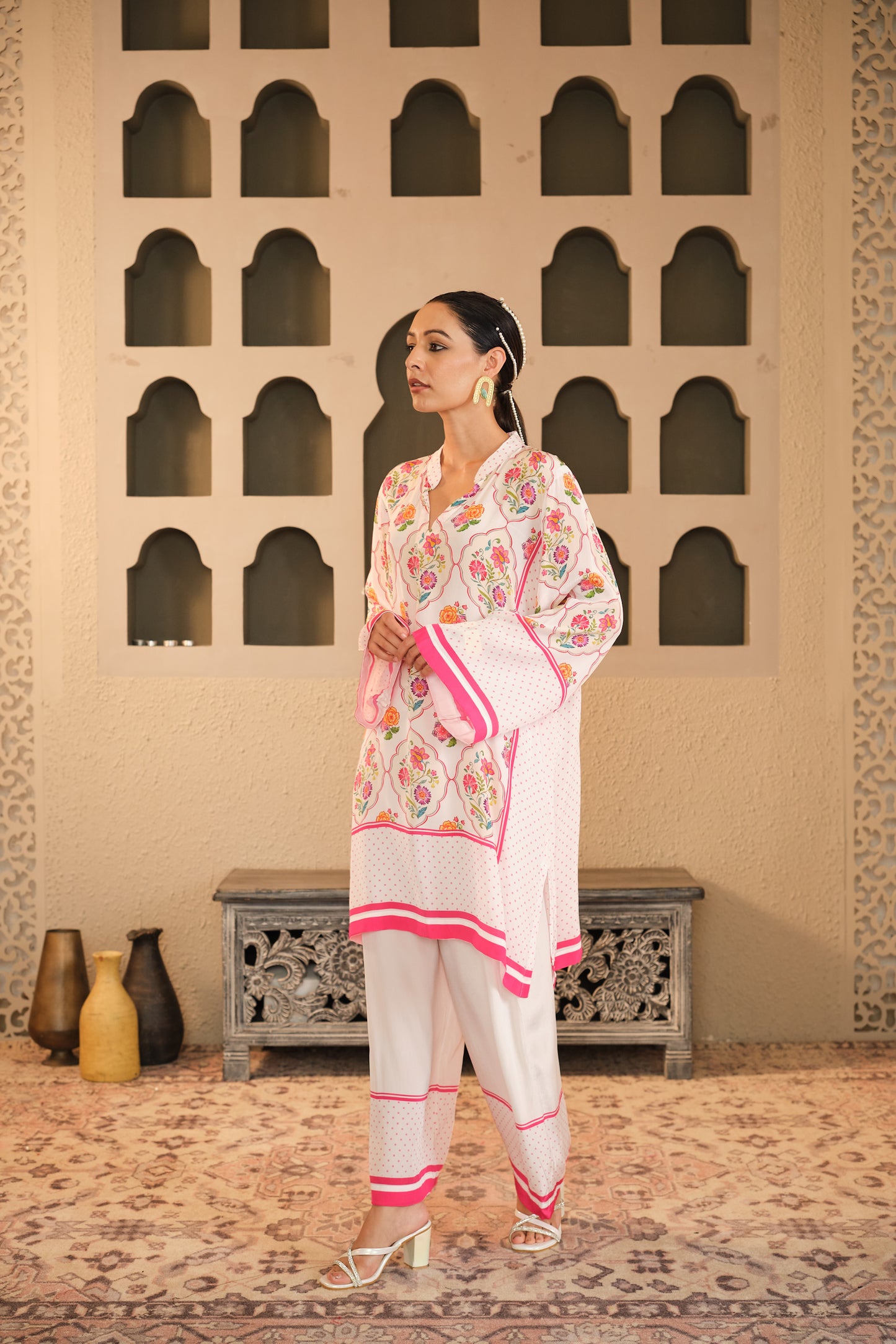 Raag Mughal Jali Co - ord Set