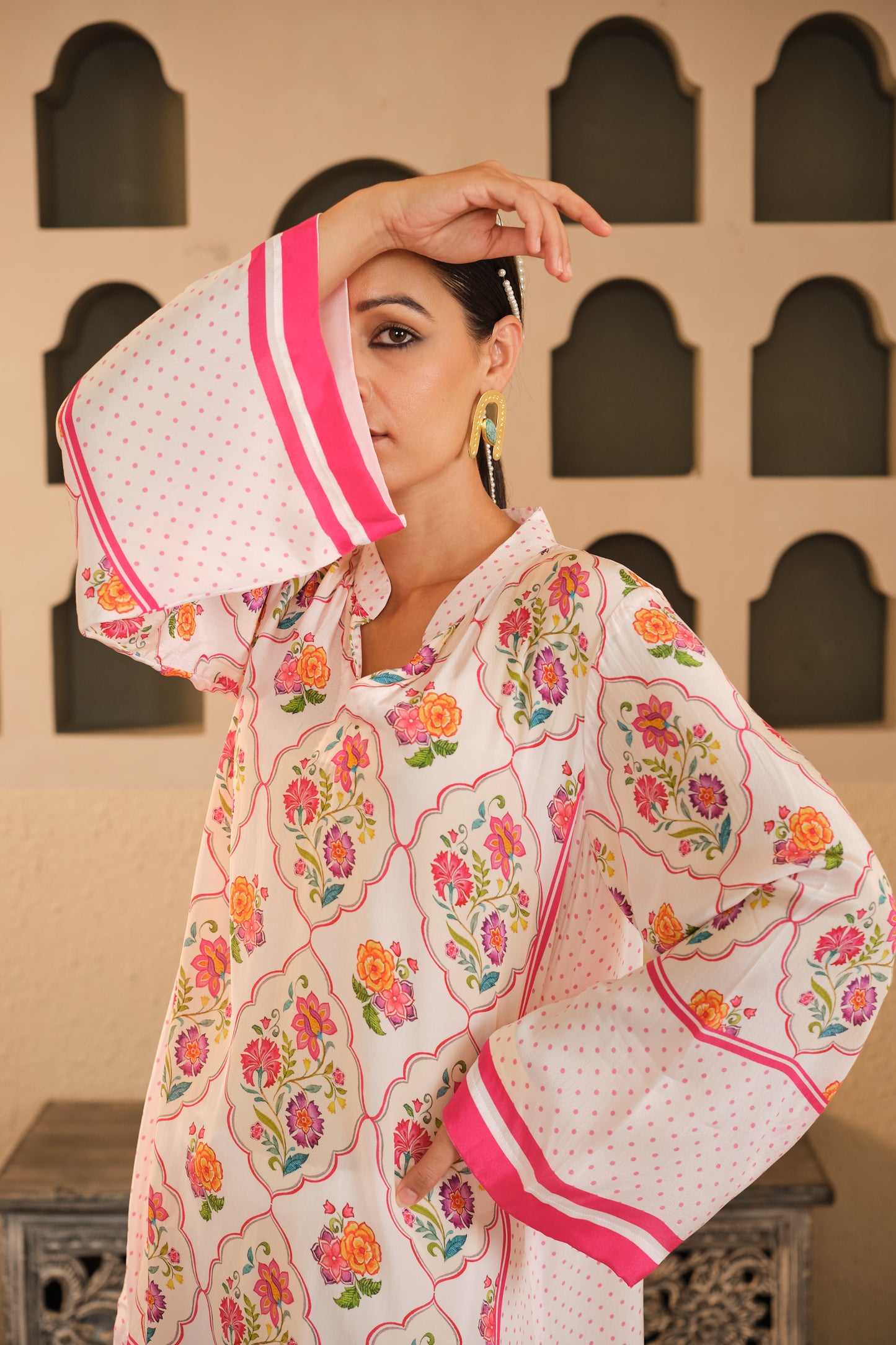 Raag Mughal Jali Co - ord Set