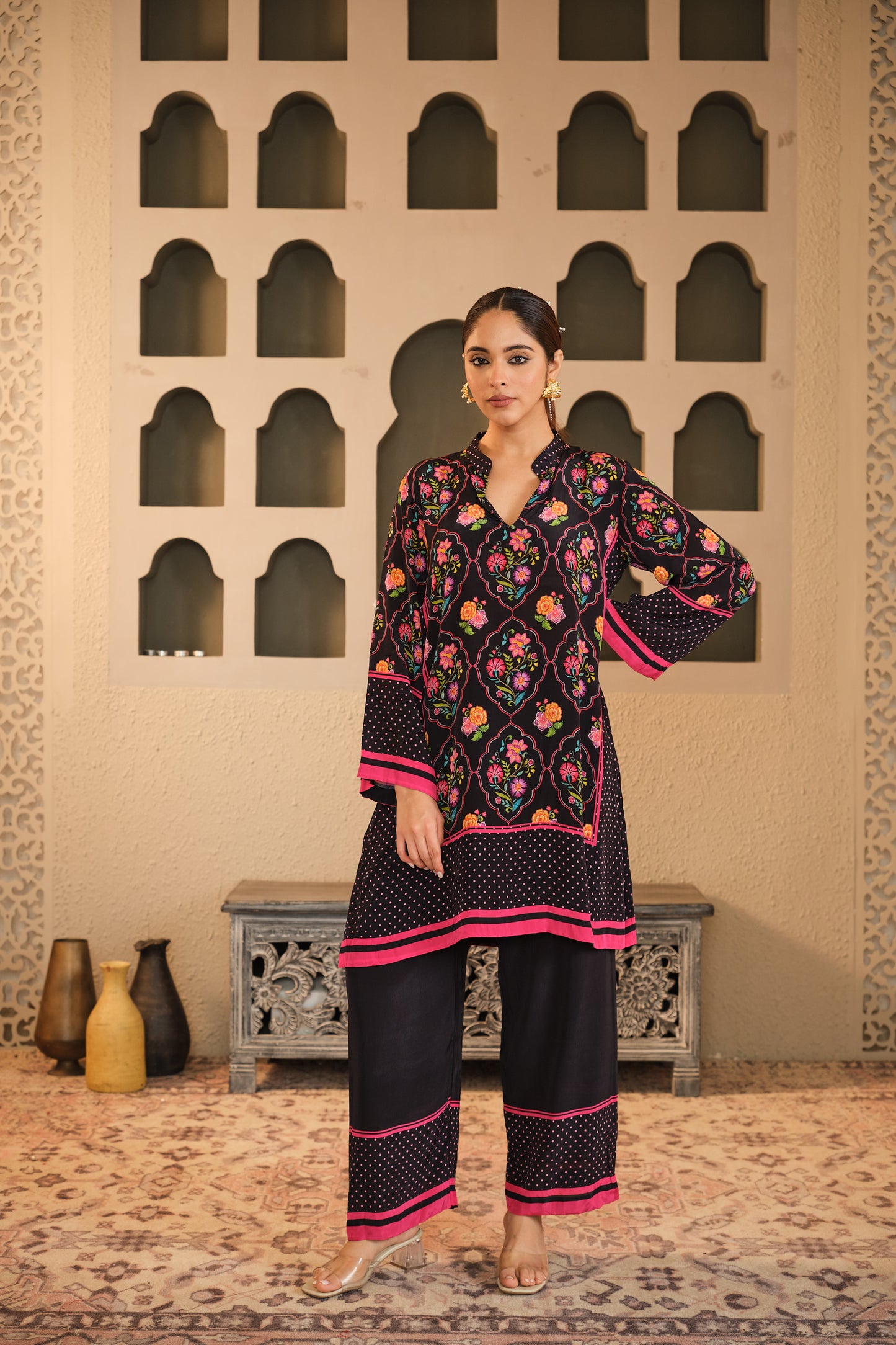 Raag Mughal Jali Co - ord Set