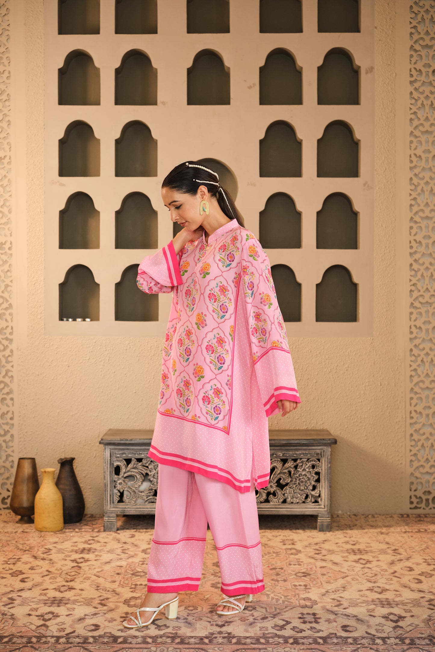 Raag Mughal Jali Co - ord Set