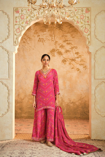 Raag floral  Sharara set