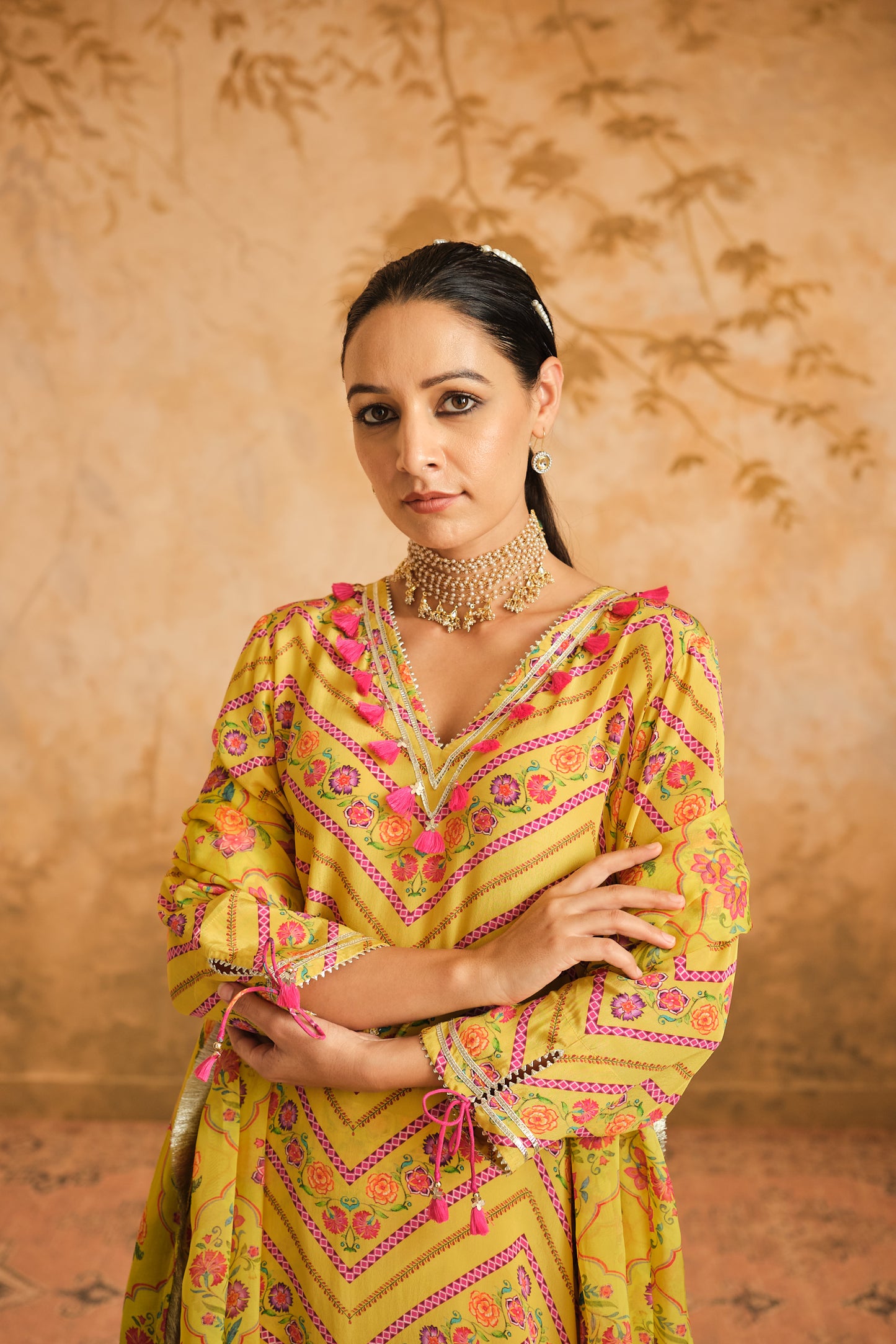 Raag floral  Sharara set
