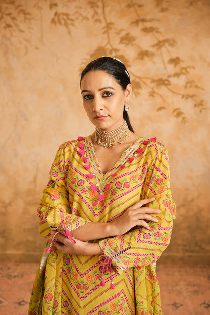 Raag floral  Sharara set