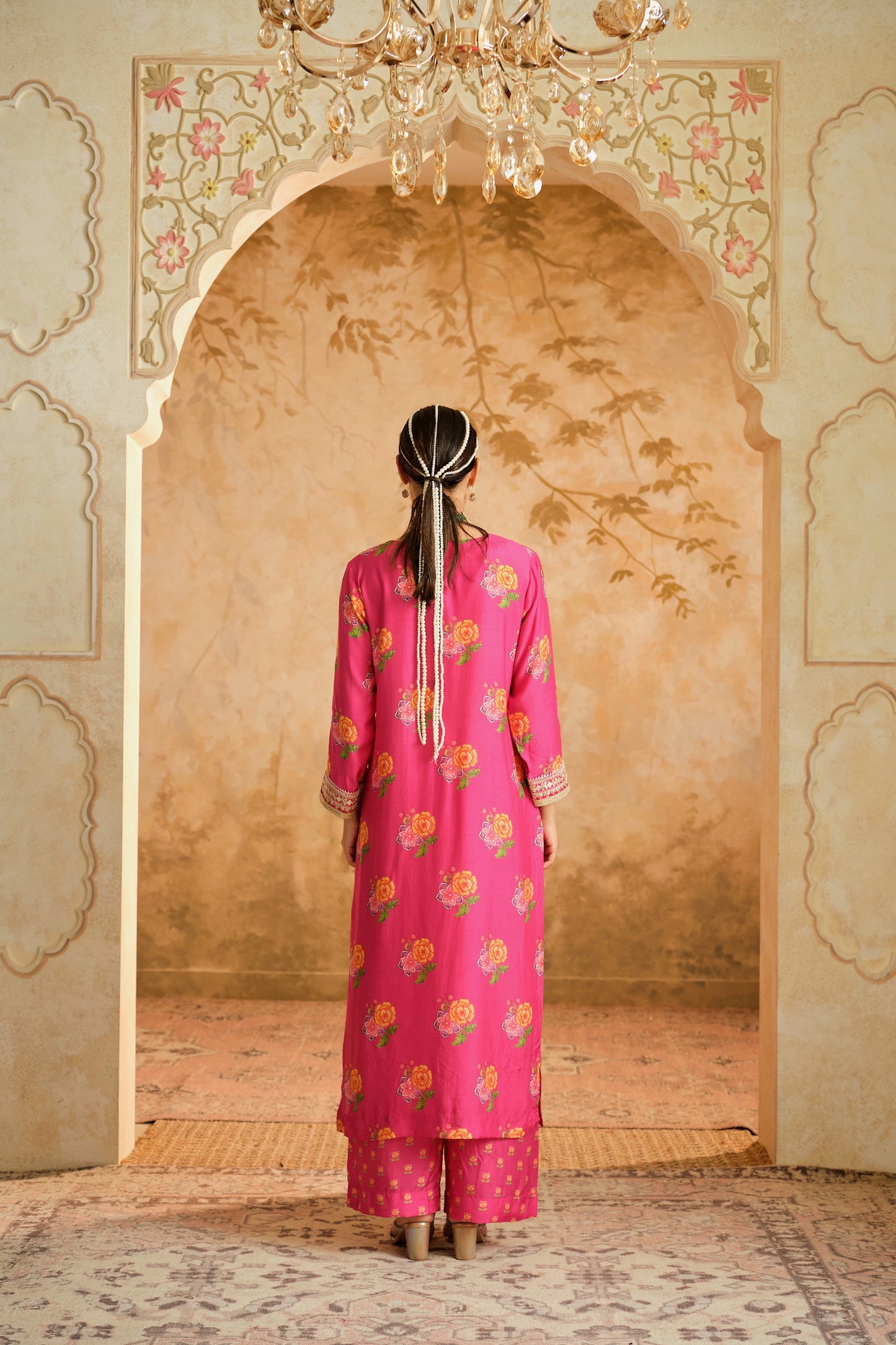 Raag floral buta kurta set