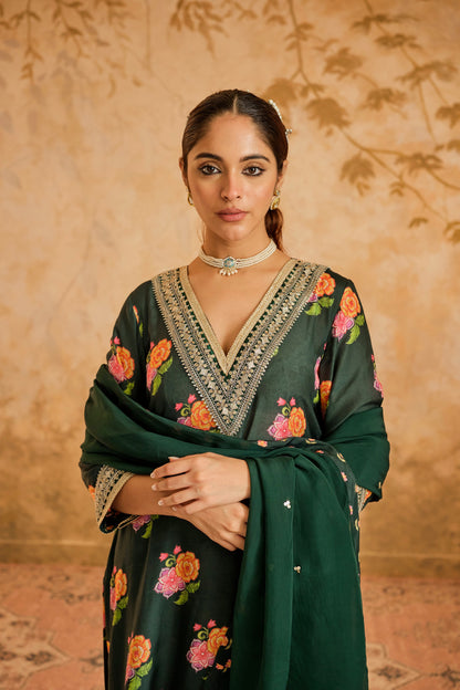 Raag floral buta kurta set