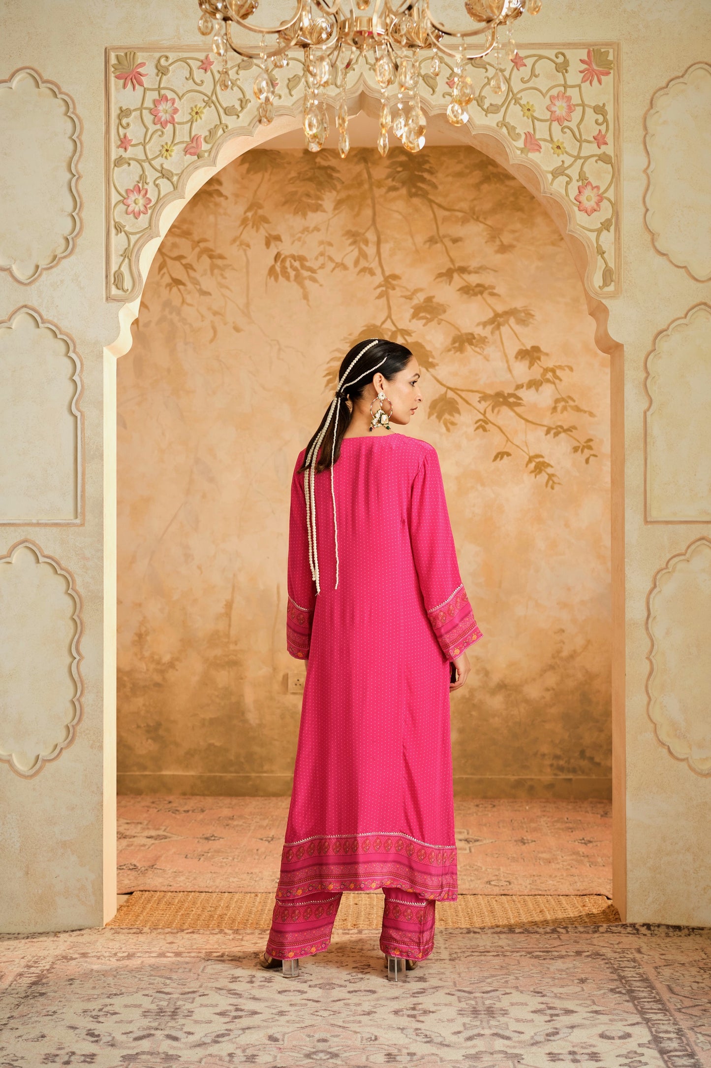 Raag placement kurta set