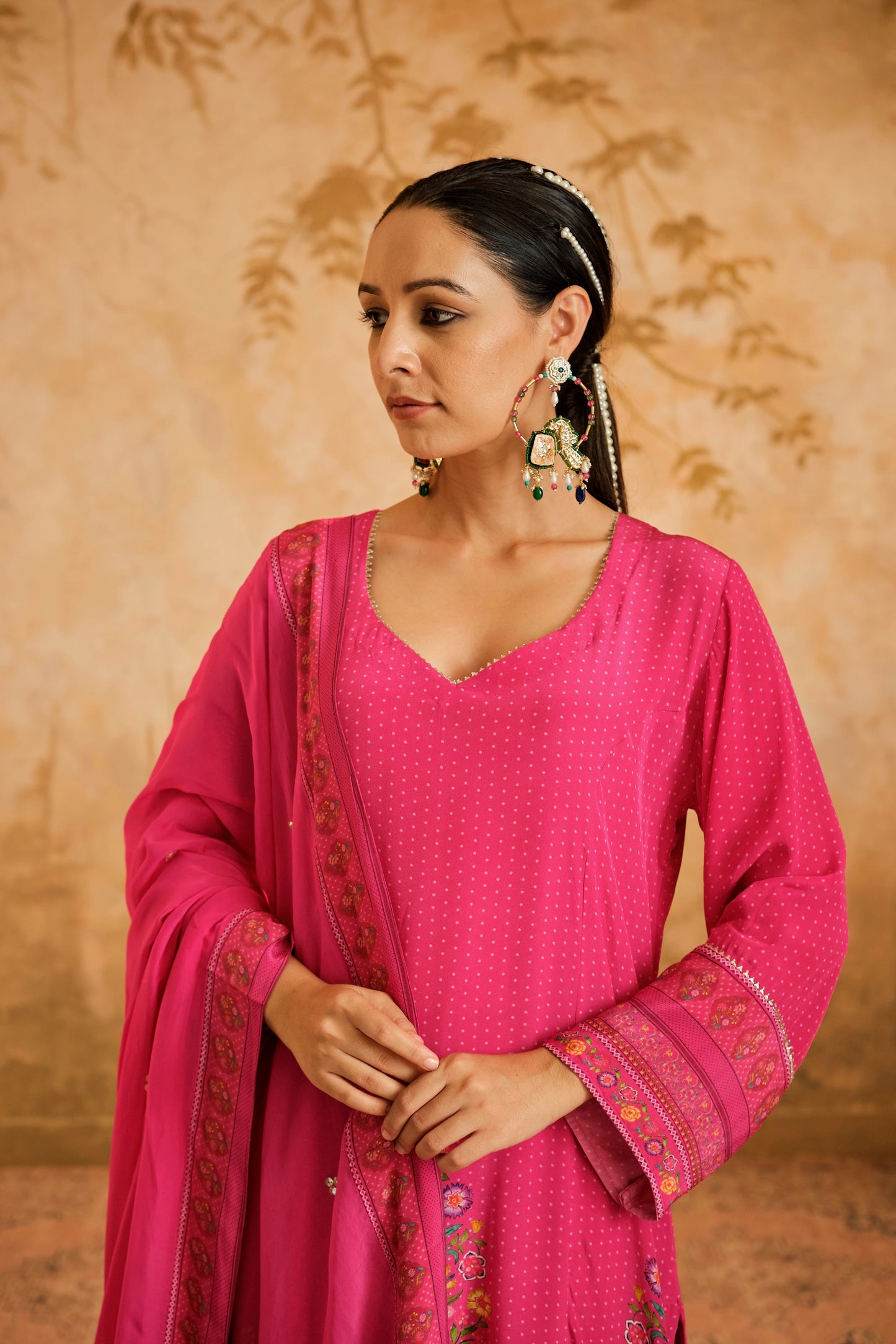 Raag placement kurta set