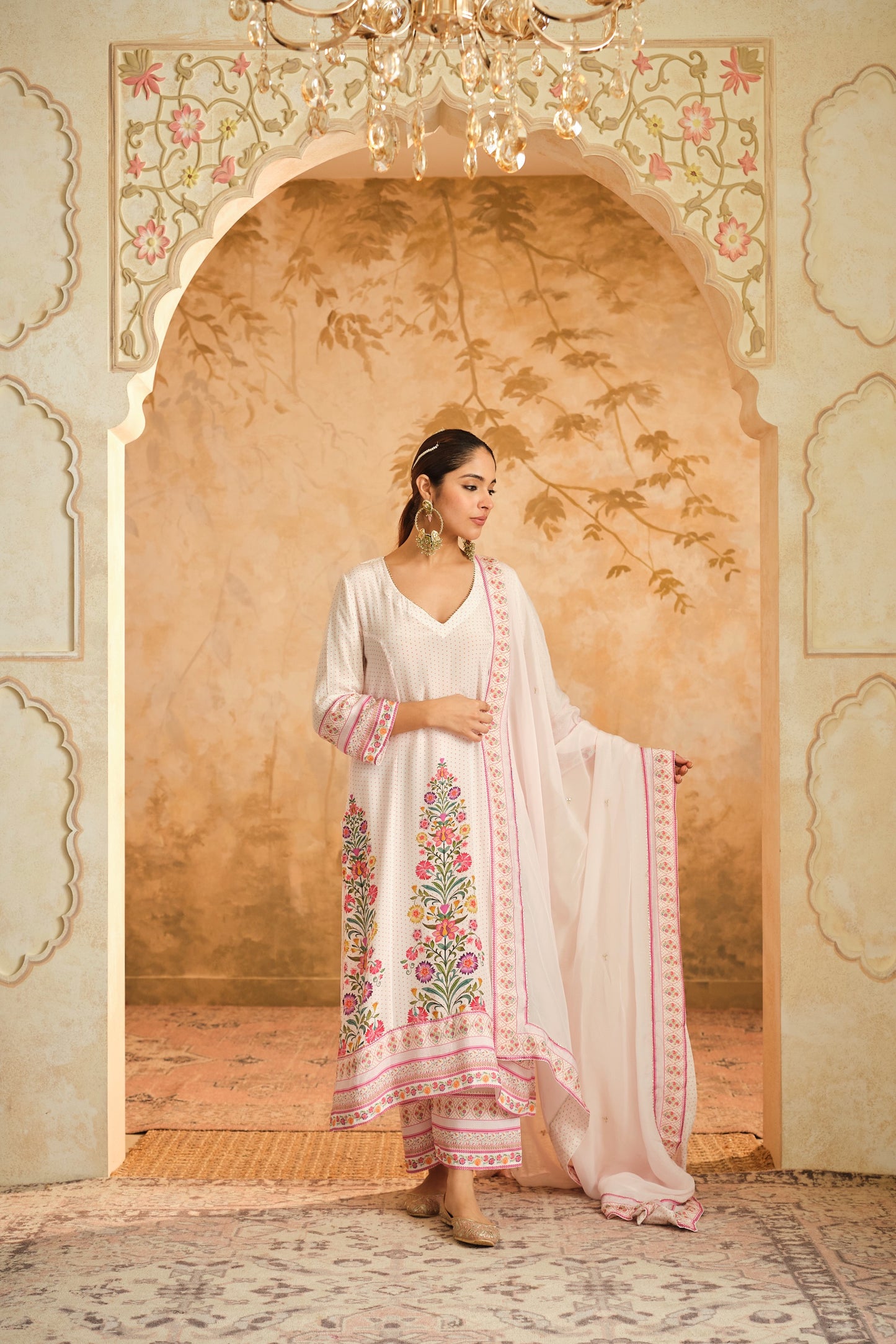 Raag placement kurta set