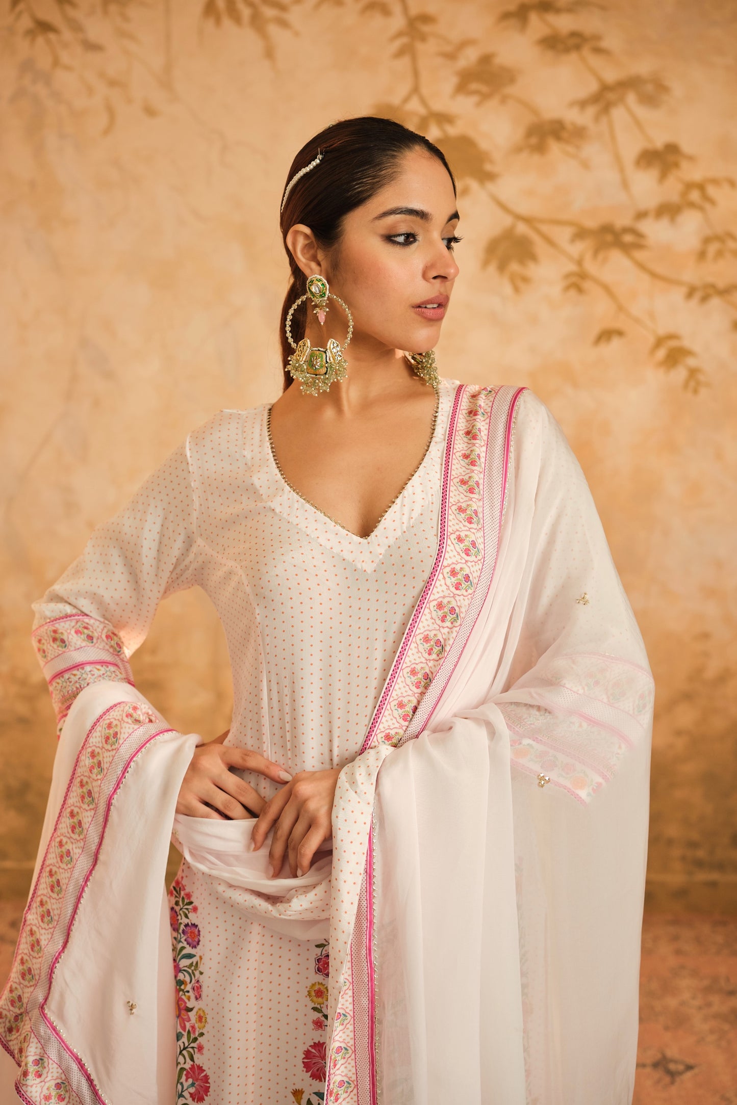 Raag placement kurta set
