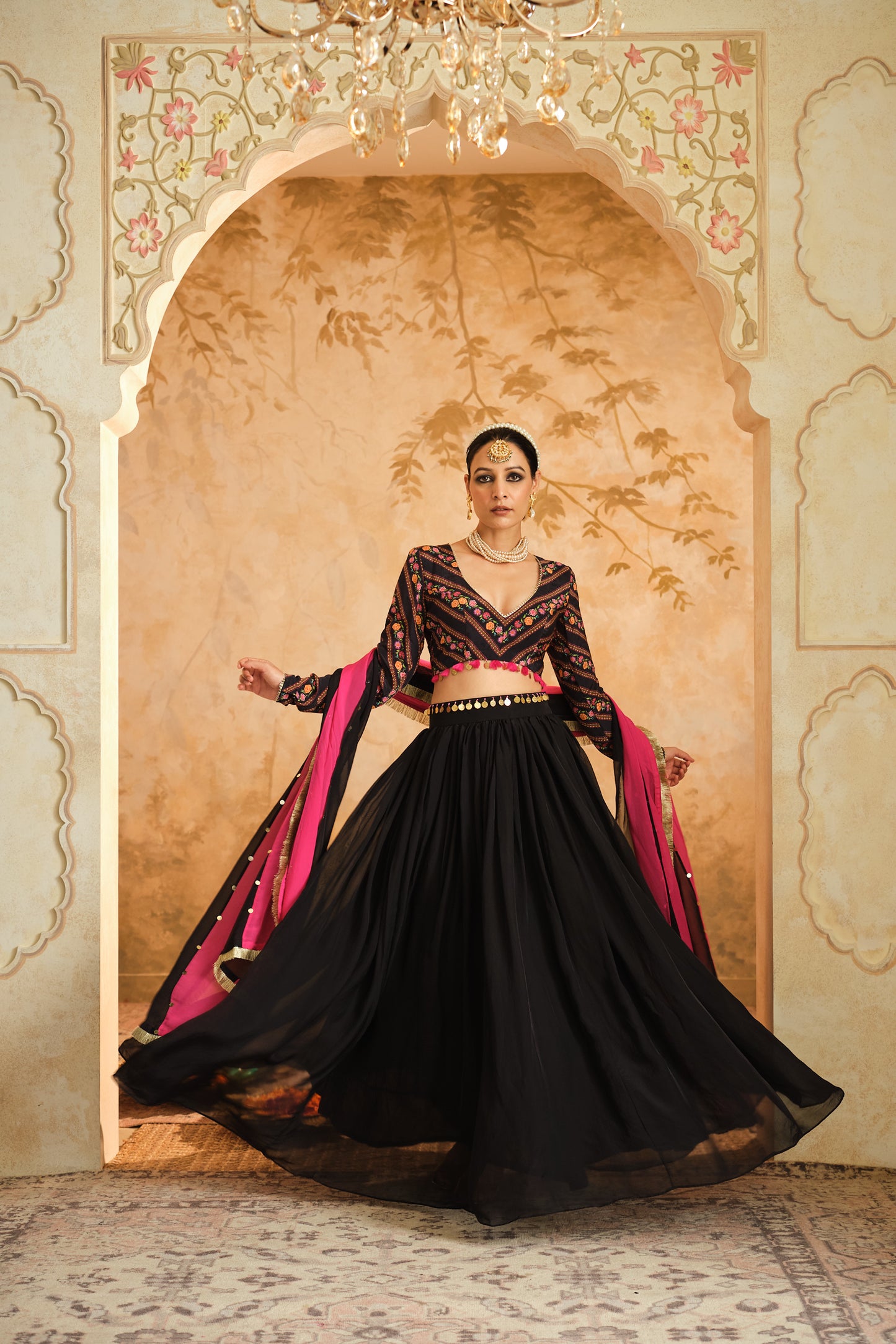 Raag Solid Lehenga Set