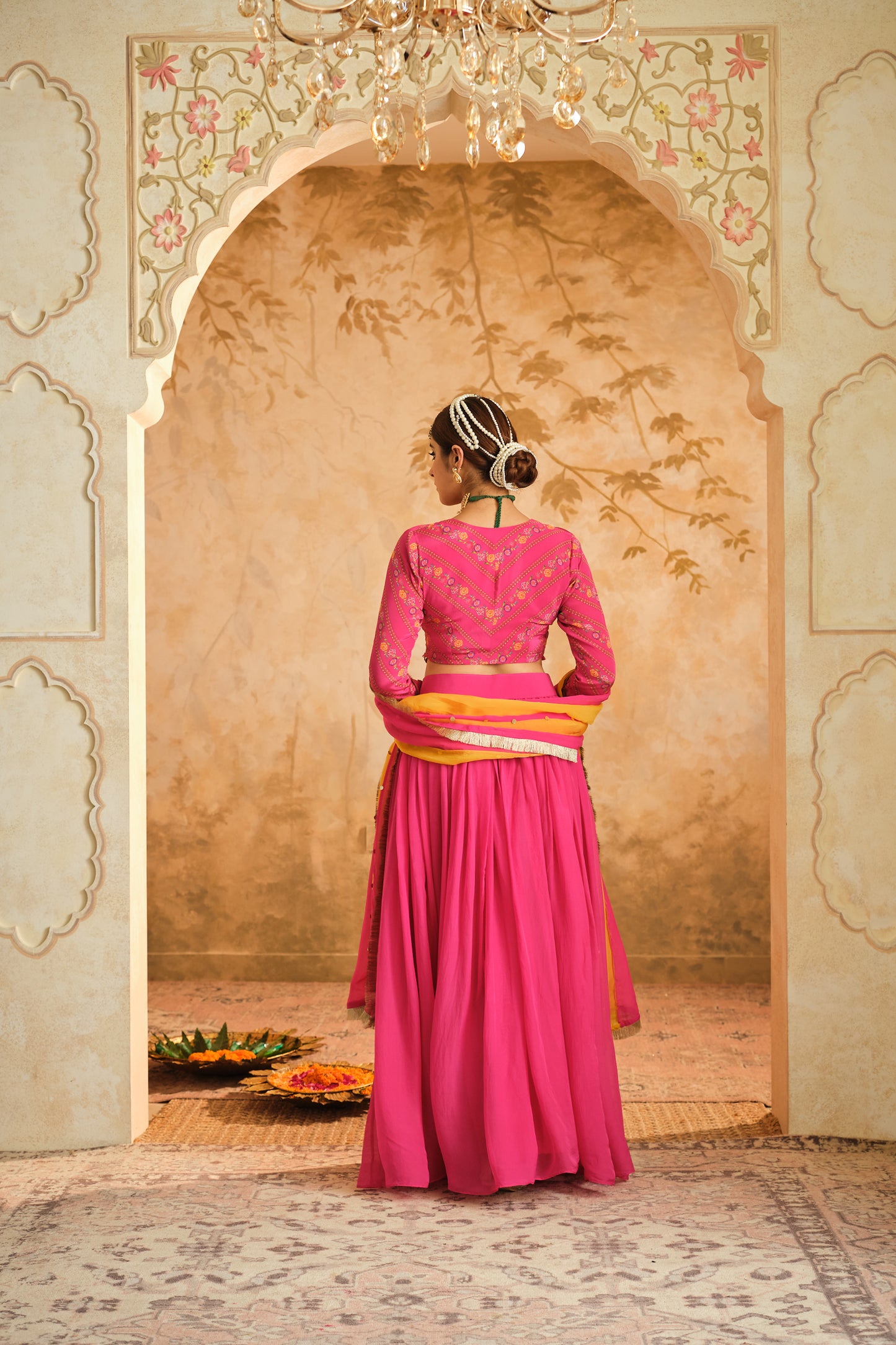 Raag Solid Lehenga Set