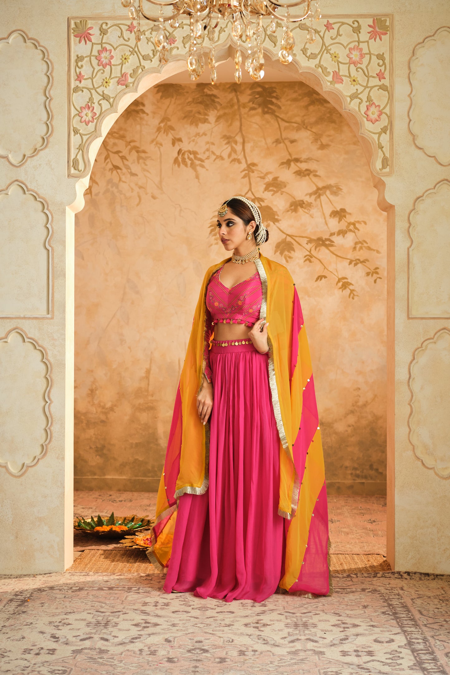 Raag Solid Lehenga Set