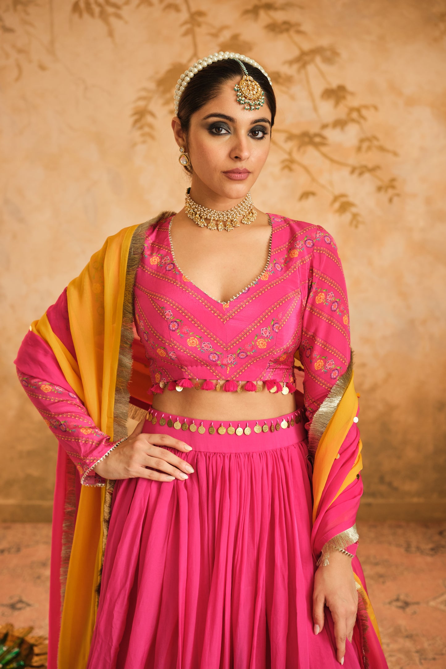 Raag Solid Lehenga Set
