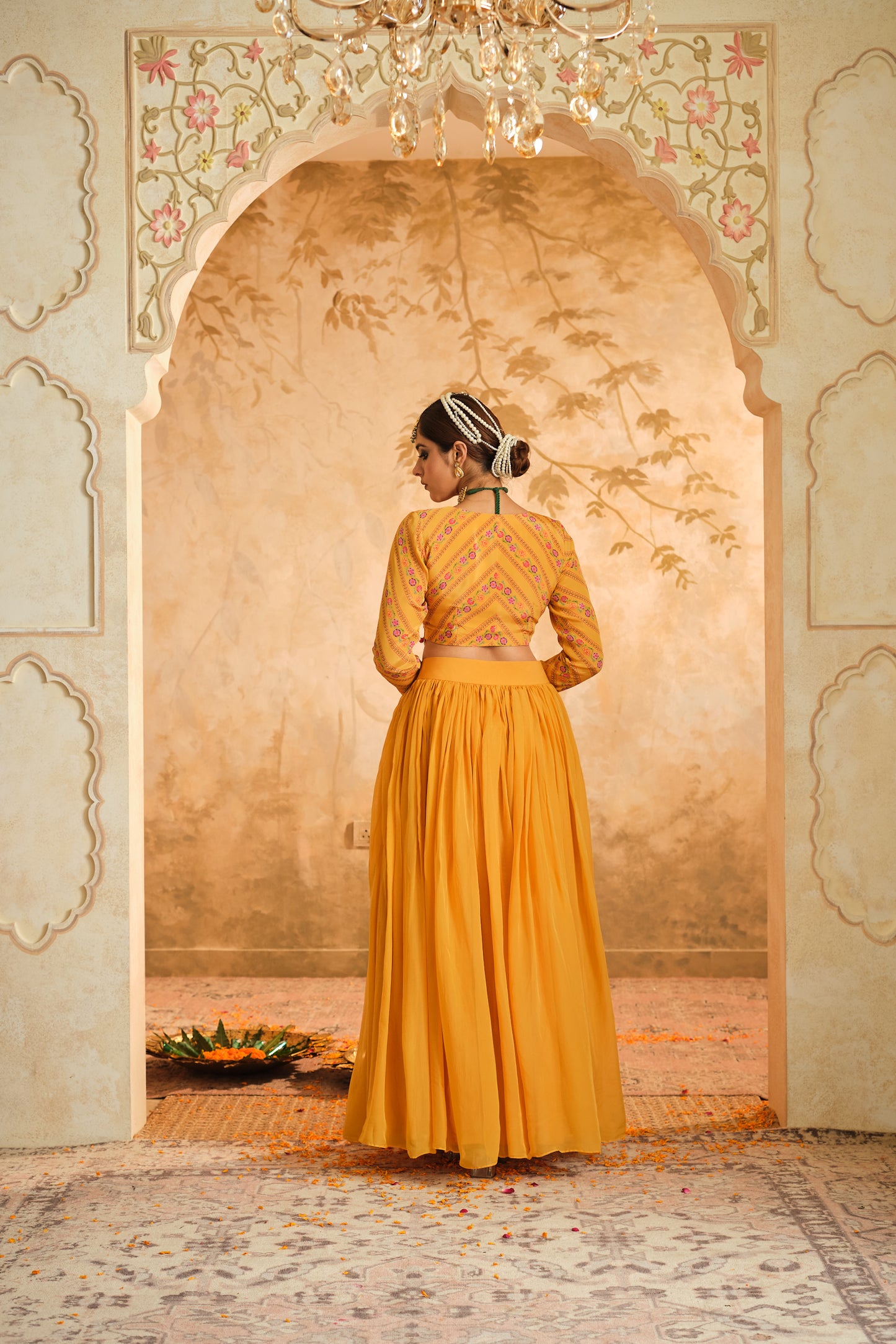 Raag Solid Lehenga Set