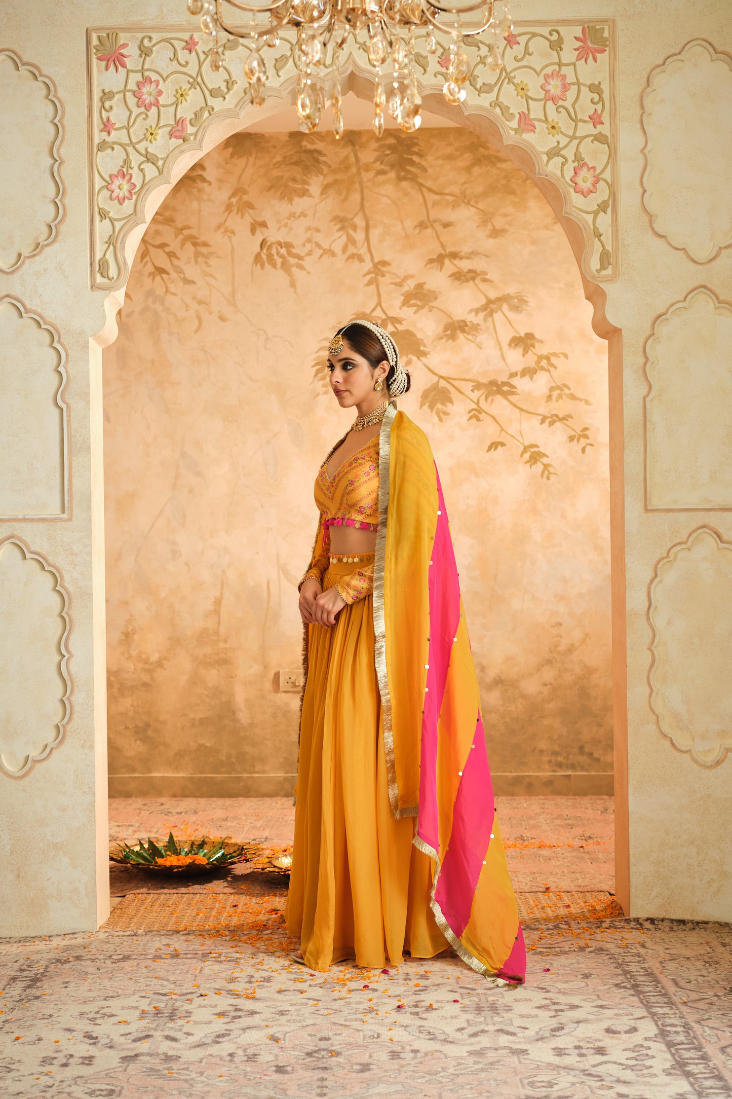 Raag Solid Lehenga Set