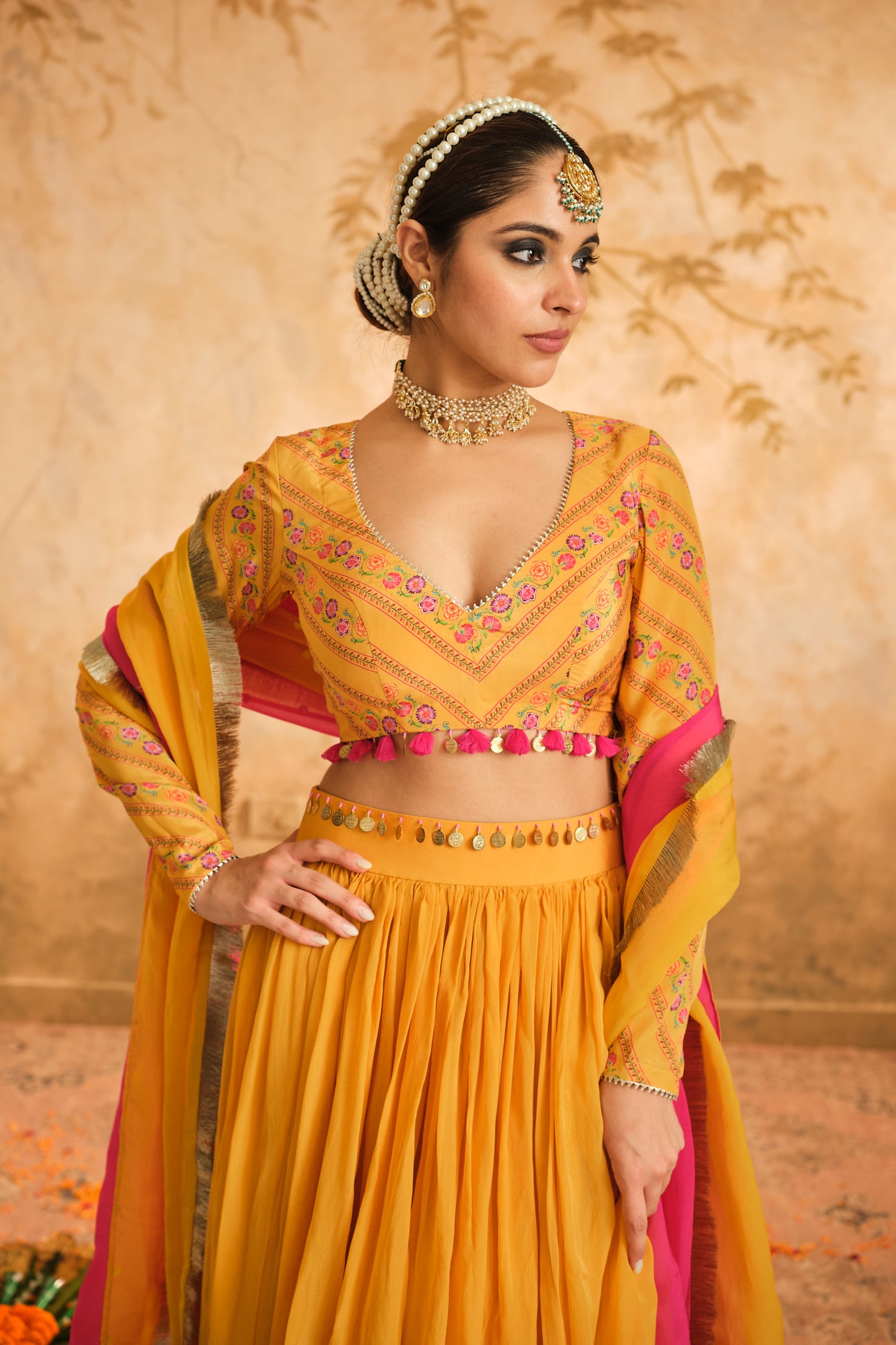 Raag Solid Lehenga Set