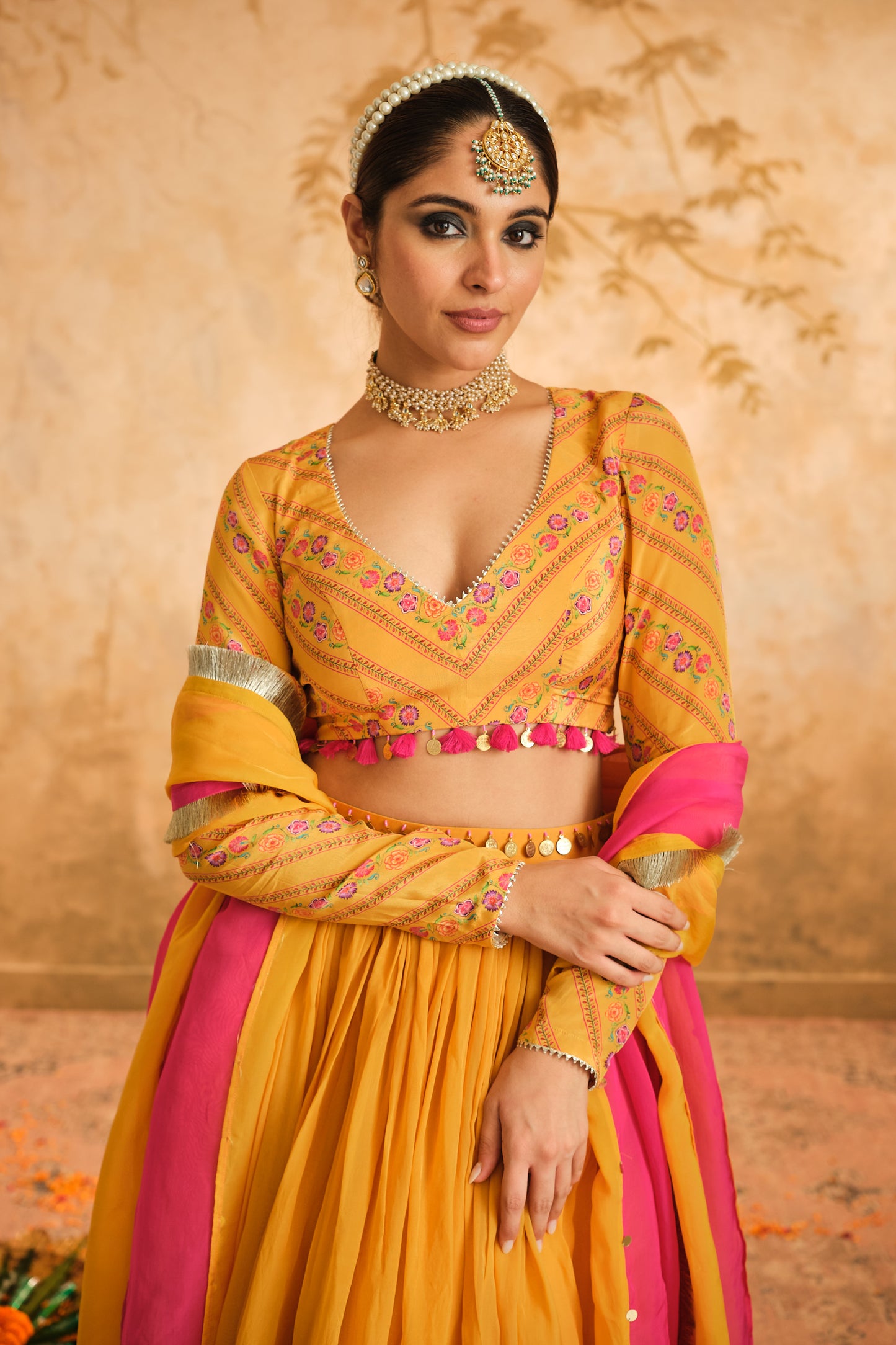 Raag Solid Lehenga Set