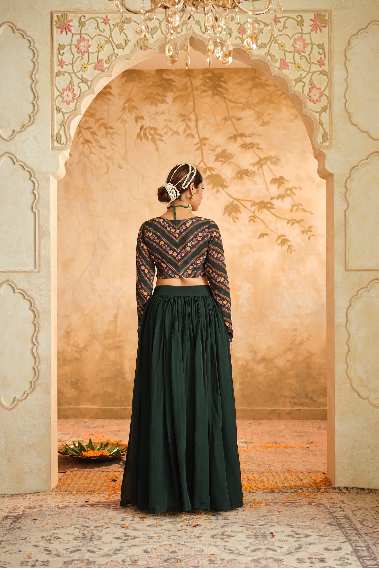 Raag Solid Lehenga Set