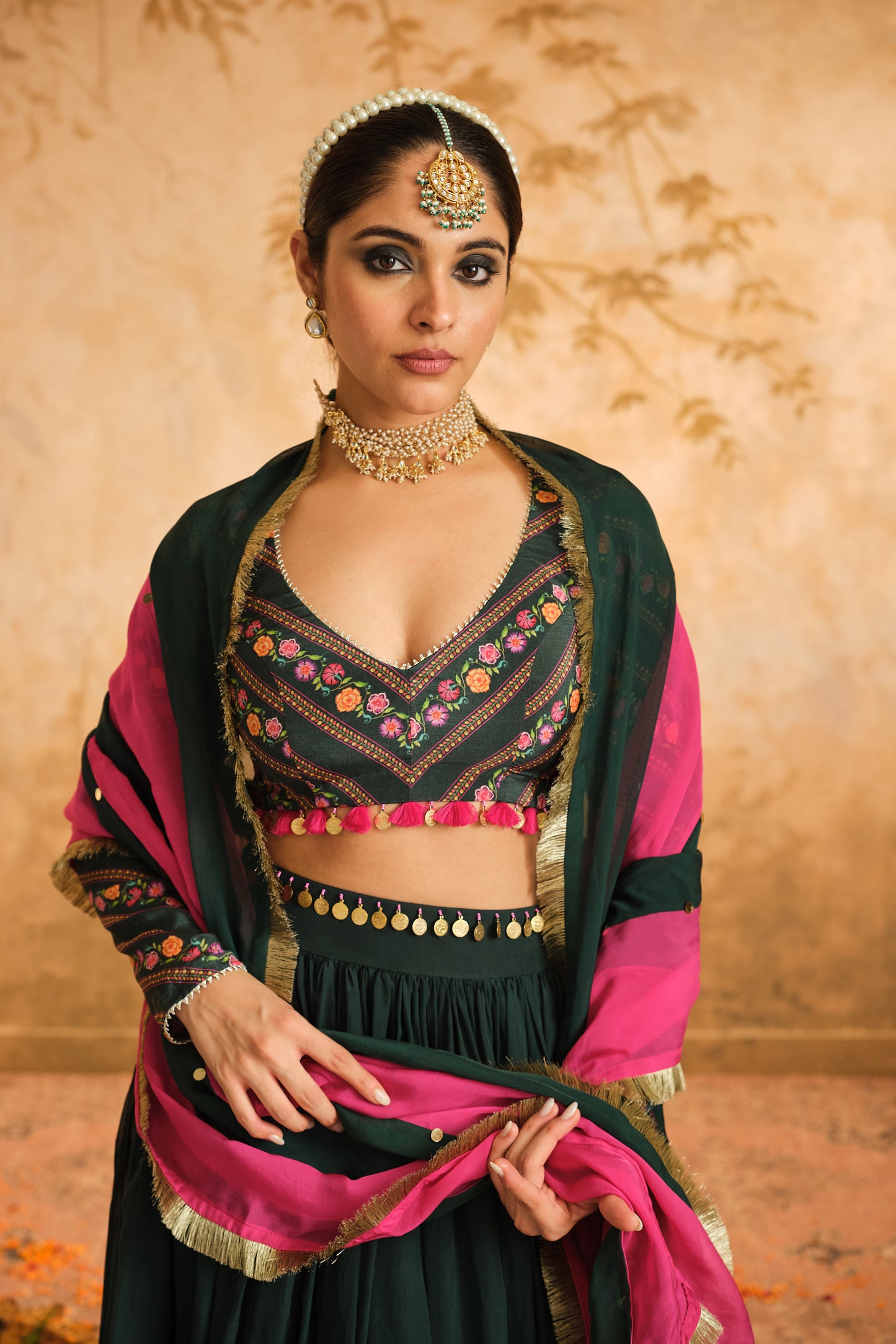 Raag Solid Lehenga Set
